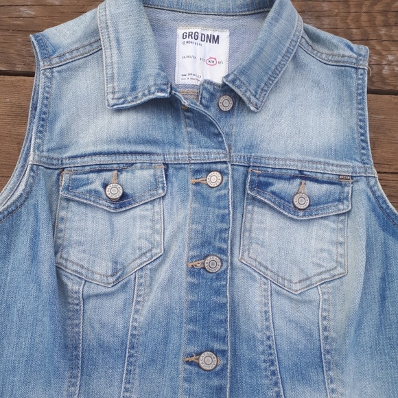 GRG Denim Vest - Picture 3 of 4